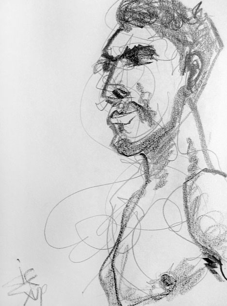 GraphicExpressionist.net, James Campbell, Drawing 1