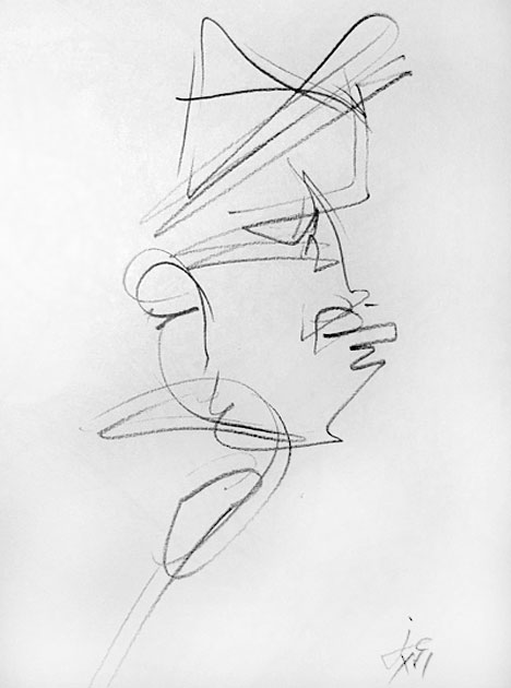 GraphicExpressionist.net, James Campbell, Drawing 15