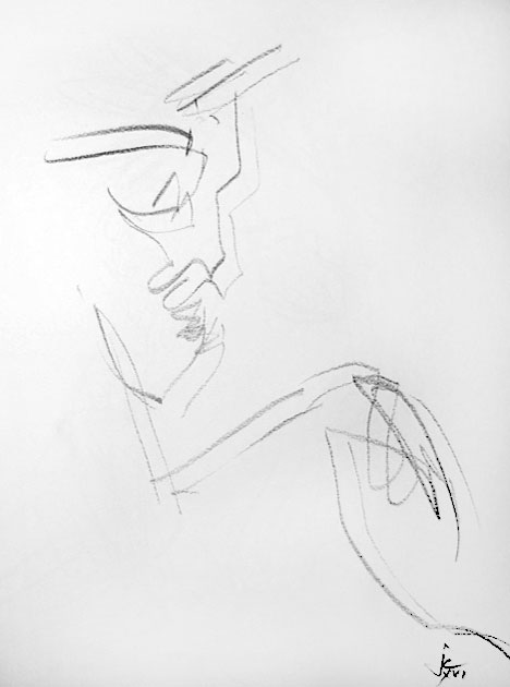 GraphicExpressionist.net, James Campbell, Drawing 16