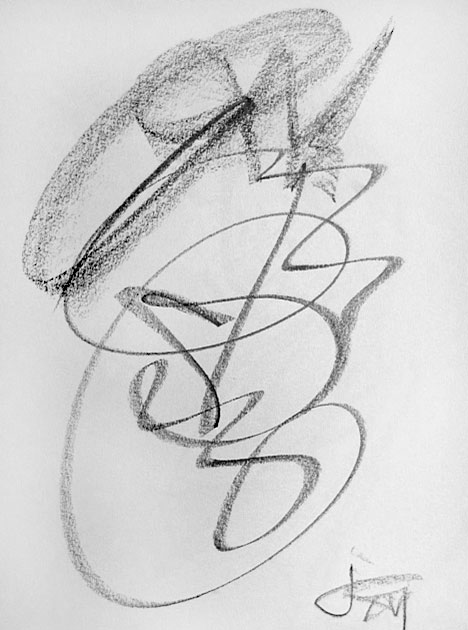 GraphicExpressionist.net, James Campbell, Drawing 24