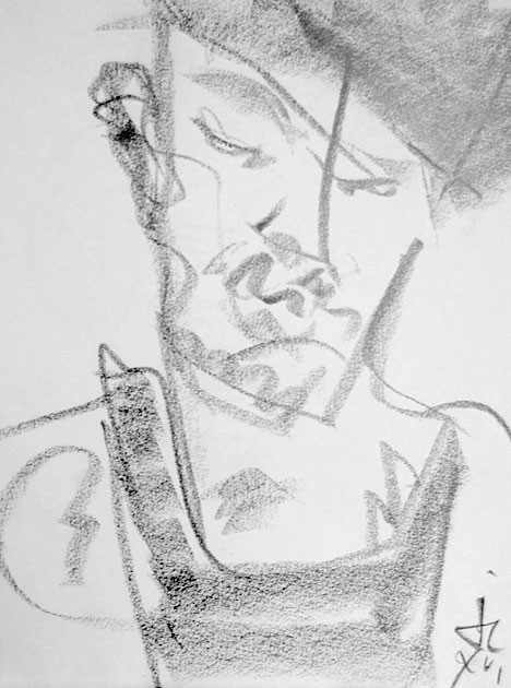 GraphicExpressionist.net, James Campbell, Drawing 27