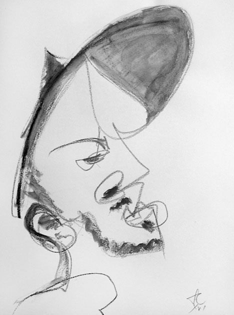 GraphicExpressionist.net, James Campbell, Drawing 3
