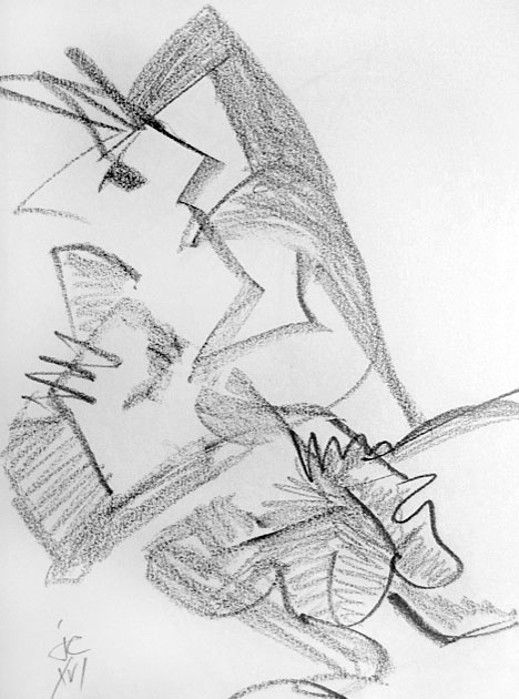 GraphicExpressionist.net, James Campbell, Drawing 6