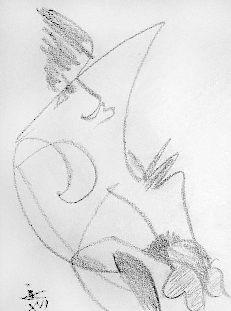 GraphicExpressionist.net, James Campbell, Drawing 7