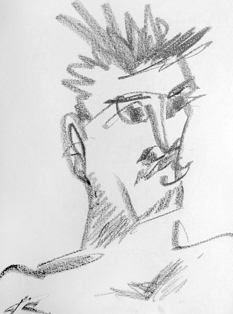 GraphicExpressionist.net, James Campbell, Drawing 9