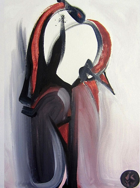 GraphicExpressionist.net, James Campbell, painting 13