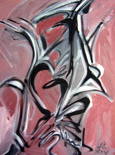 GraphicExpressionist.net, James Campbell, painting 22