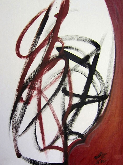 GraphicExpressionist.net, James Campbell, painting 27