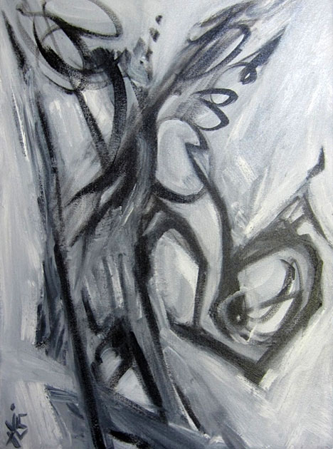 GraphicExpressionist.net, James Campbell, painting 3