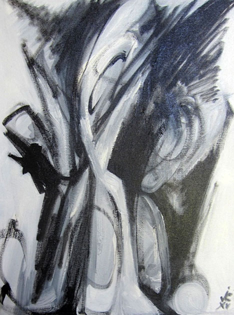 GraphicExpressionist.net, James Campbell, painting 4