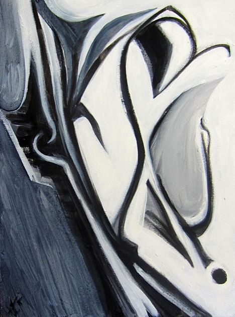GraphicExpressionist.net, James Campbell, painting 6