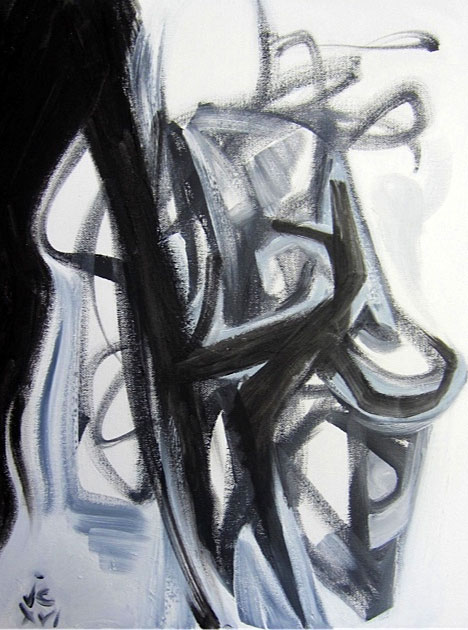 GraphicExpressionist.net, James Campbell, painting 9